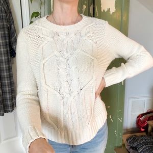 Abercrombie & Fitch cable knit sweater